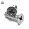 Śruba maszynowa ze stali nierdzewnej Phillips CSK