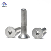 រន្ធ A2 A4 ត្រីកោណ CSK Head Security Screw