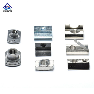 Hexagon Square Weld Castle Slotted Cage បញ្ចូលគ្រាប់