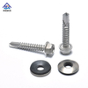 Stainless Indented Hex Wafer Head Self Drilling Screws များ
