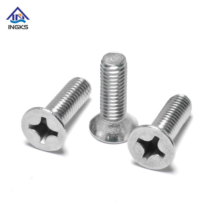 Śruba maszynowa ze stali nierdzewnej Phillips CSK