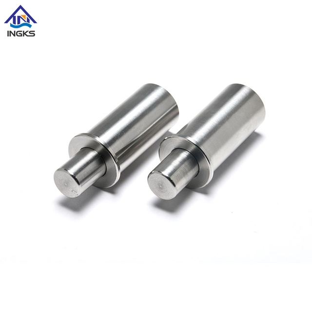 Unthreaded Flat Collared Spring Loaded Pin Plunger