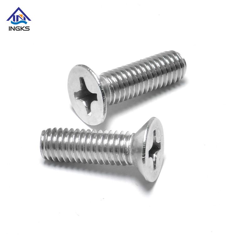 Śruba maszynowa ze stali nierdzewnej Phillips CSK