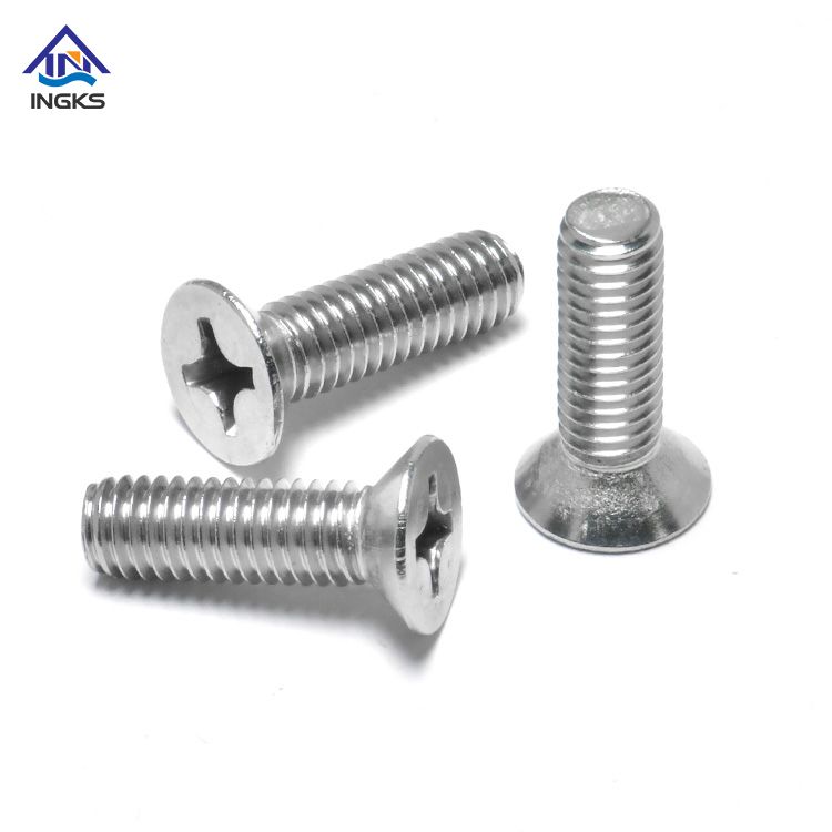 Śruba maszynowa ze stali nierdzewnej Phillips CSK