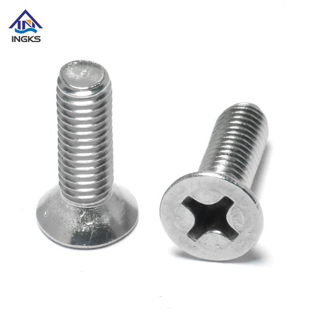 Hindi kinakalawang na Steel Phillips CSK Head Machine Screw