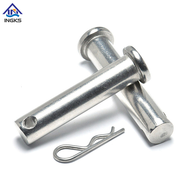 Stainless Steel Lock Pin Headed Clevis Pin အပေါက်