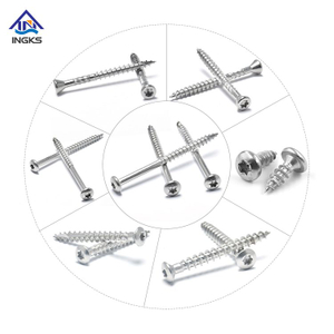 Kepala Butang Torx Drive Anti-kecurian Keselamatan Skru Penggerudian Menoreh Sendiri