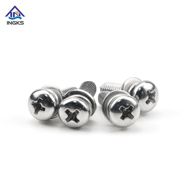 A2 A4 Phillips Pan head na May Washer Assembling Machine Screw