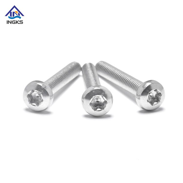 SS304 SS316 ኢንች መጠን Torx ፓን ራስ ፀረ-ስርቆት ማሽን ጠመዝማዛ