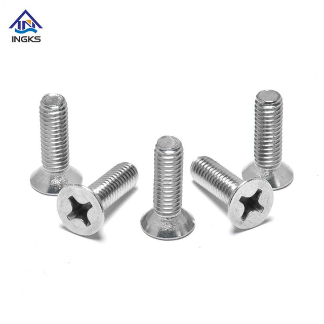 Hindi kinakalawang na Steel Phillips CSK Head Machine Screw