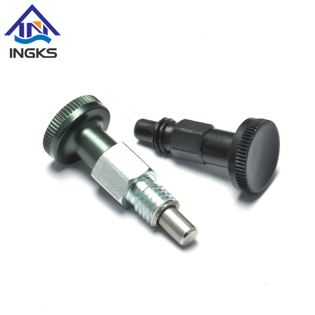 GN617 Đầu nh&ocirc;m Kh&ocirc;ng kh&oacute;a N&uacute;t ấn chốt chỉ mục P&iacute;t t&ocirc;ng 