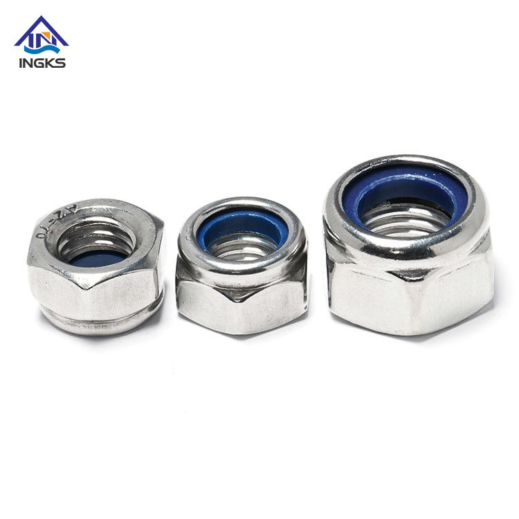 Stainless Steel Hex Nylon Lock Nuts Self Locking DIN985 ထည့်သွင်းပါ။