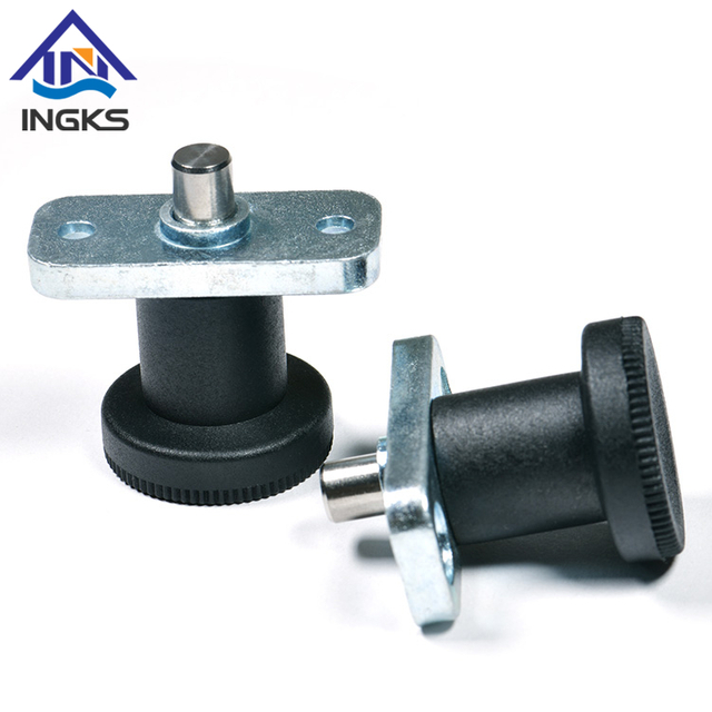 Plunger Knob Pull Ring GN608 Indexing Plunger ກັບຕໍາແຫນ່ງພັກຜ່ອນ 