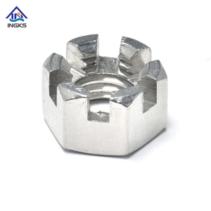 Keluli Tahan Karat 304 316 Nat Istana Heksagon Berslot DIN935 