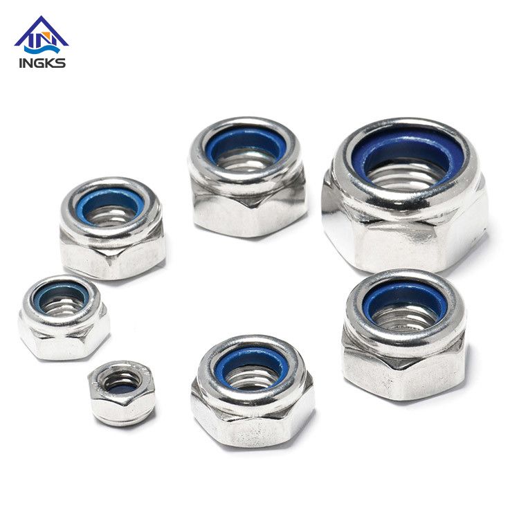 Stainless Steel Hex Nylon Lock Nuts Self Locking DIN985 ထည့်သွင်းပါ။