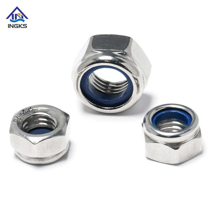 Stainless Steel Hex Nylon Lock Nuts Self Locking DIN985 ထည့်သွင်းပါ။