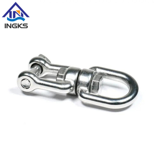 ஸ்டெயின்லெஸ் ஸ்டீல் ரிக்கிங் மரைன் ஹார்டுவேர் ஸ்விவல் ரிங் ரோலிங் ஷேக்கிள் டிவைஸ்