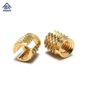 Ingks đồng thau có rãnh kim cương kim cương chèn đai ốc