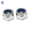 Stainless Steel Hex Nylon Lock Nuts Self Locking DIN985 ထည့်သွင်းပါ။