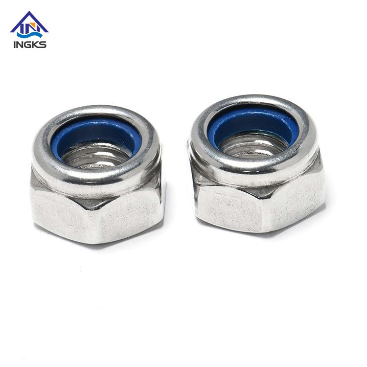 Stainless Steel Hex Nylon Lock Nuts Self Locking DIN985 ထည့်သွင်းပါ။