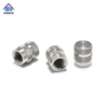 ສະແຕນເລດ double Diamond Knurled Insert Nuts