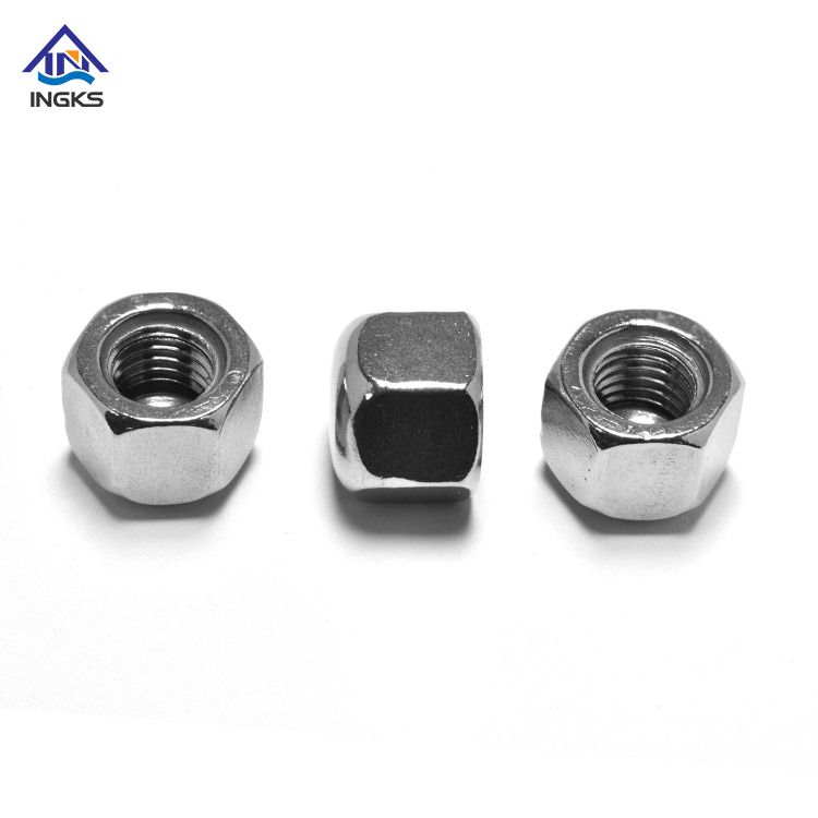 Hexagon hình vòm NUTS DIN 1587 Thép không gỉ 304/316 Hoàn thiện trơn trong chỉ số M3-M36/IFI Chủ đề #10-3/4  '