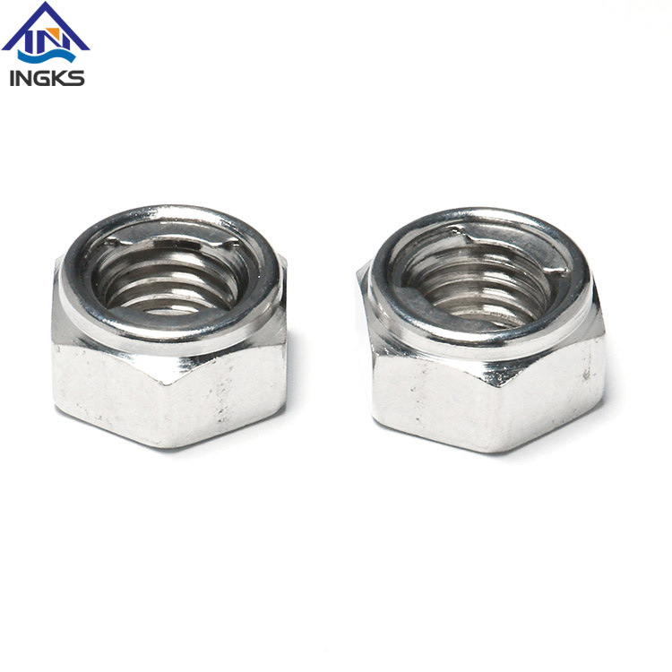 ដែកអ៊ីណុក 304 316 All Metal Prevailling Torque Type Metal Lock Nut